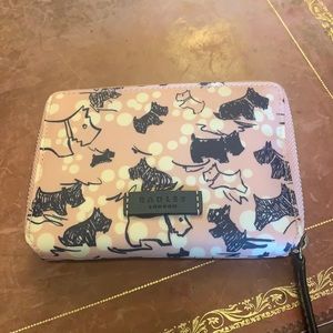 Radley of London wallet in pink and navy